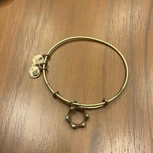 Alex And Ani Gold Crown Bangle